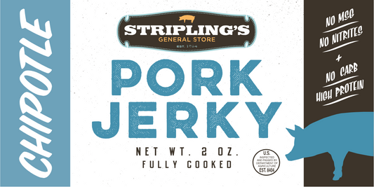 Stripling's Chipotle Pork Jerky