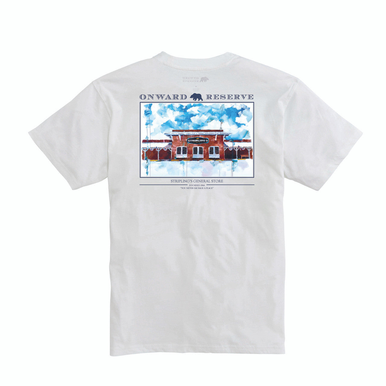 Onward Reserve Striplings T-Shirt (white)