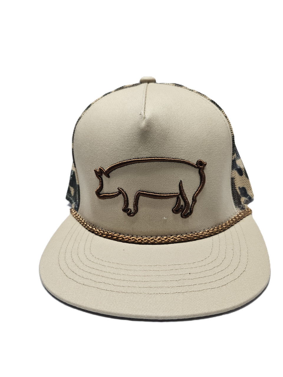 Stripling's General Store Gold Camo Rope Hat