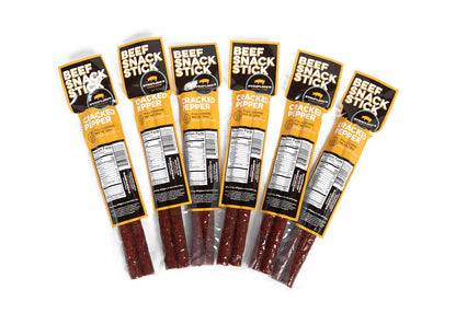 Stripling's Beef Snack Sticks  Cracked Pepper (6pk)