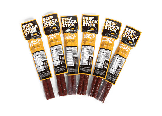 Stripling's Beef Snack Sticks  Cracked Pepper (6pk)
