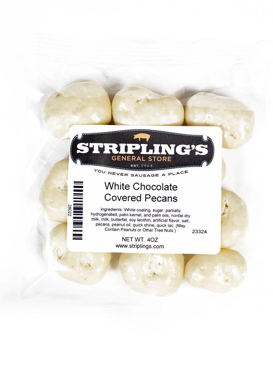 Creamy White Chocolate Pecans