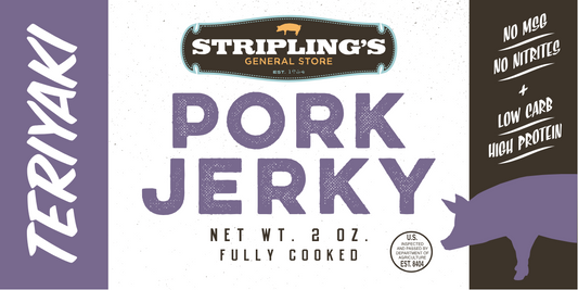 Stripling's Teriyaki Pork Jerky