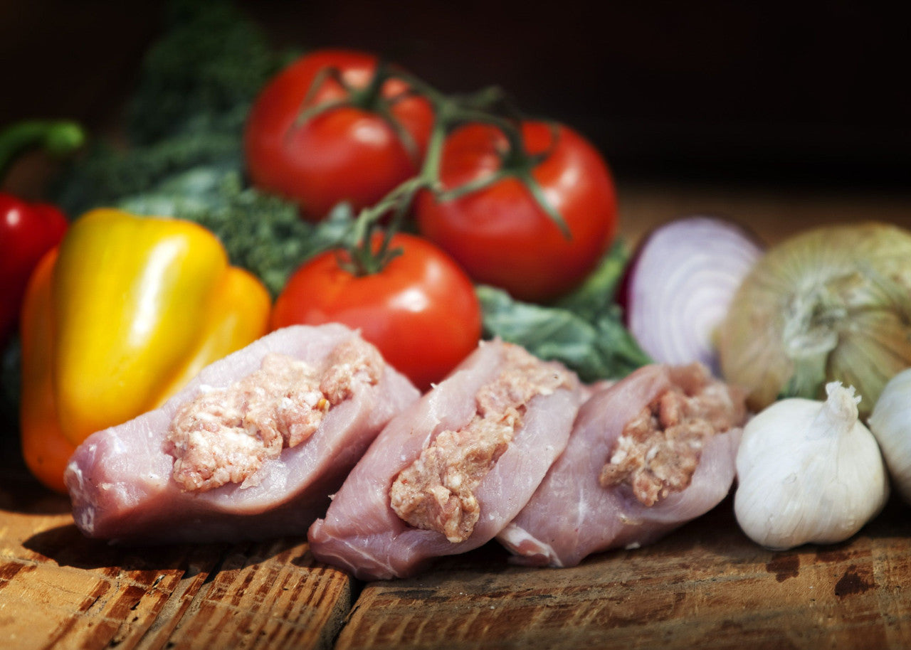 2 - Stripling's Boneless Stuffed Pork Chops - Appr 8 oz each