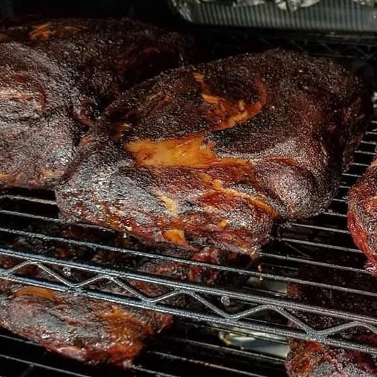 Ready-to-serve smoked Boston butt