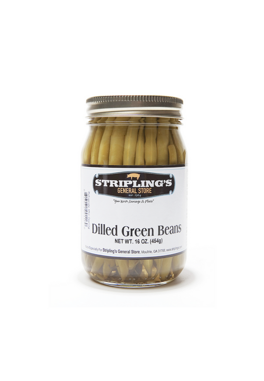 Dilled Pickled Green Beans