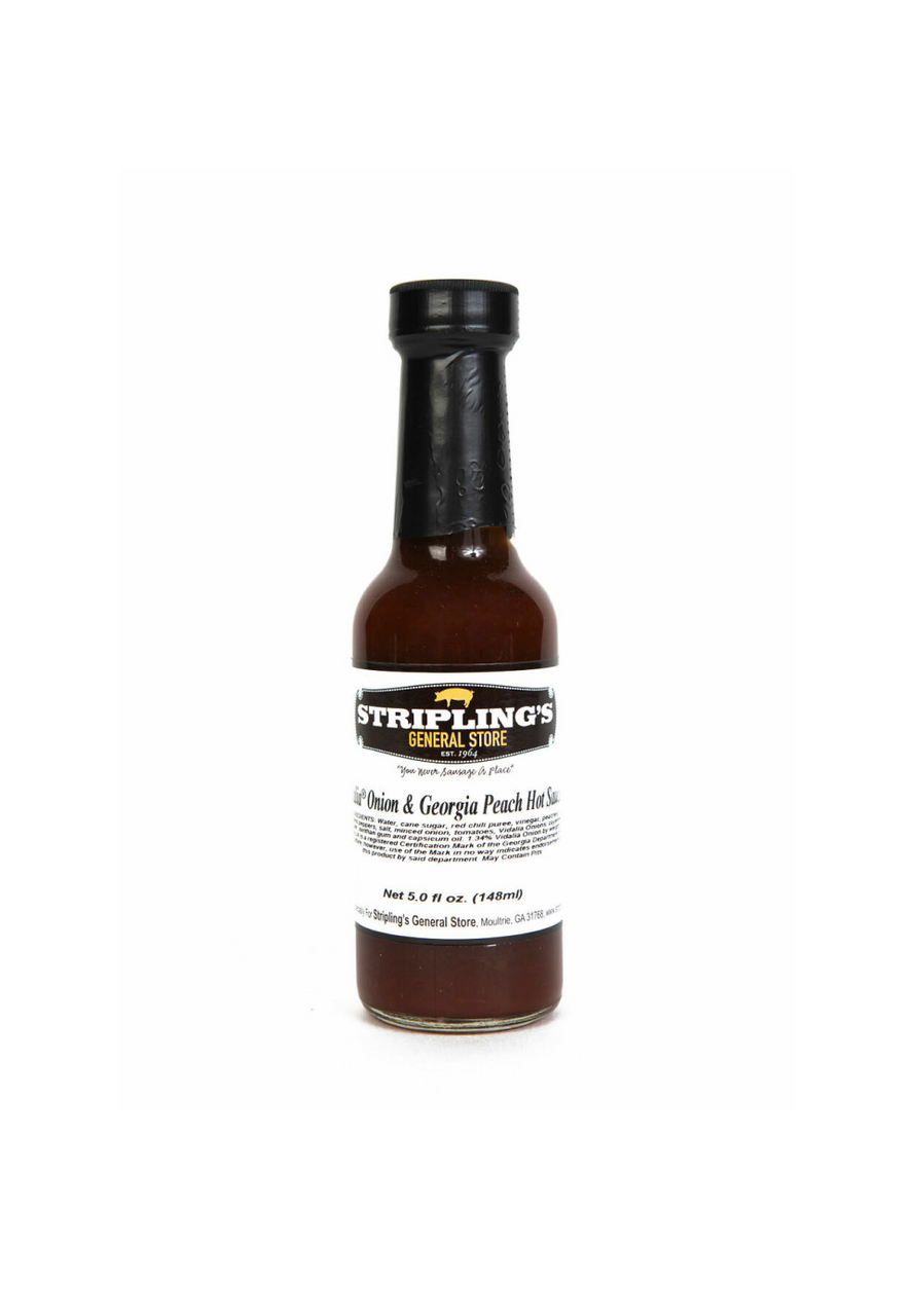 Vidalia Onion & Georgia Peach Hot Sauce