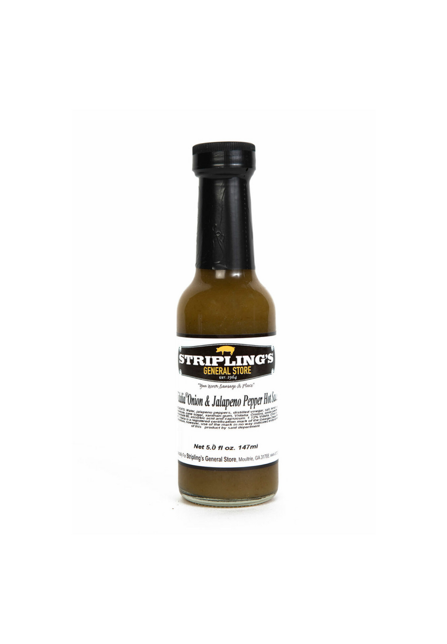 Vidalia Onion & Jalapeno Pepper Hot Sauce