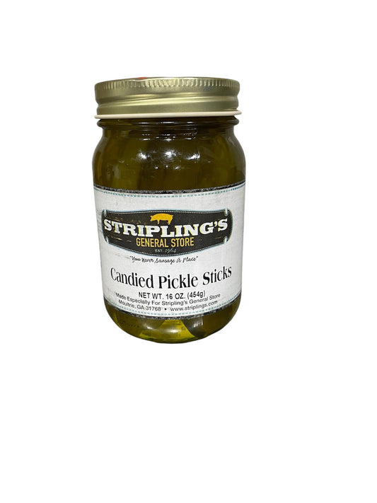 Striplings Candied Pickle Sticks
